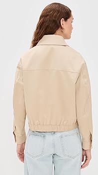 Amazon.com: Closed Women's Twill Jacket, Desert Beige, Tan